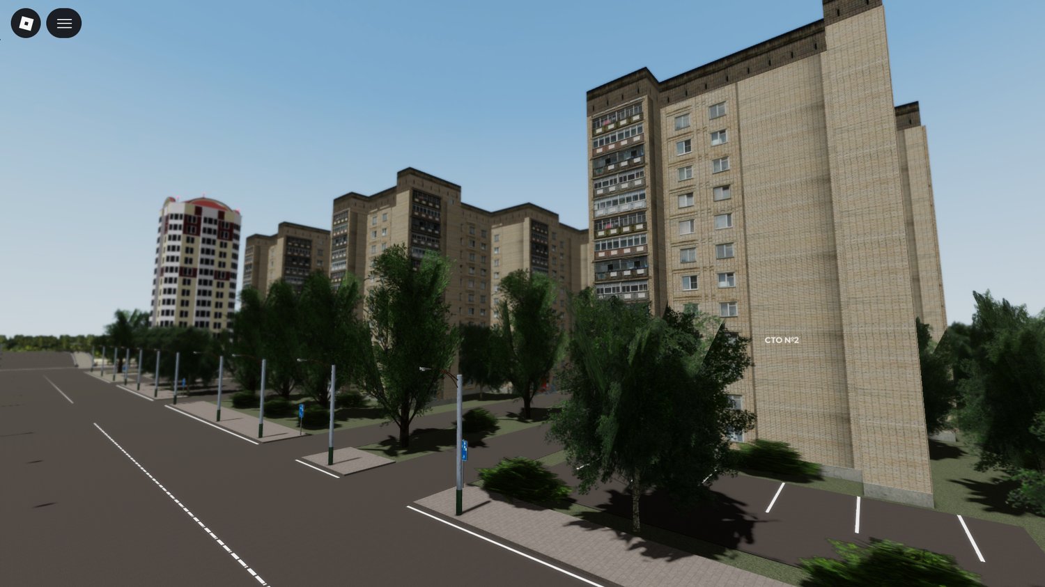 Racing city environment Roblox