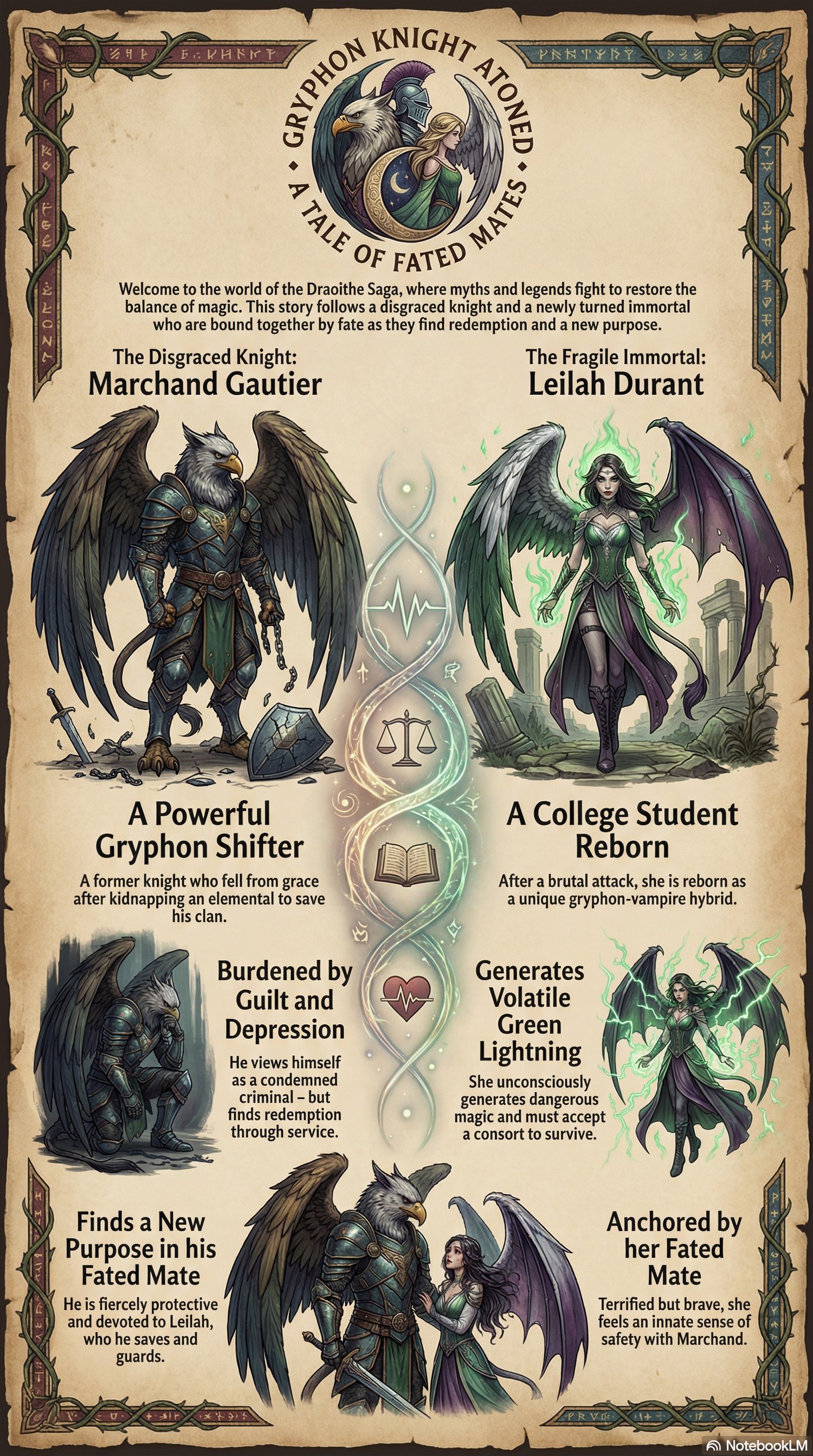 Gryphon Knight Atoned Infographic
