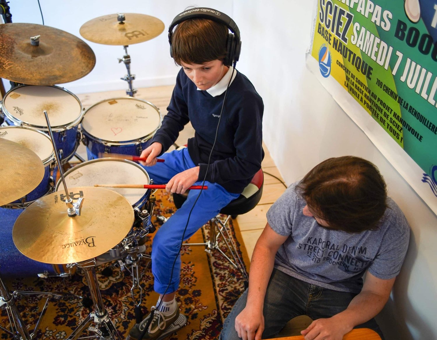 Cours de batterie sur Marseille