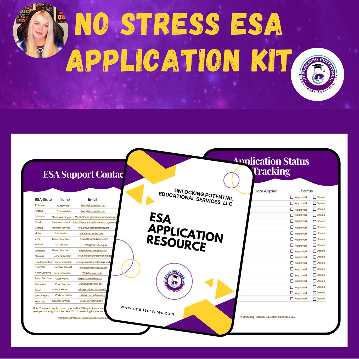 The No Stress ESA Application Kit