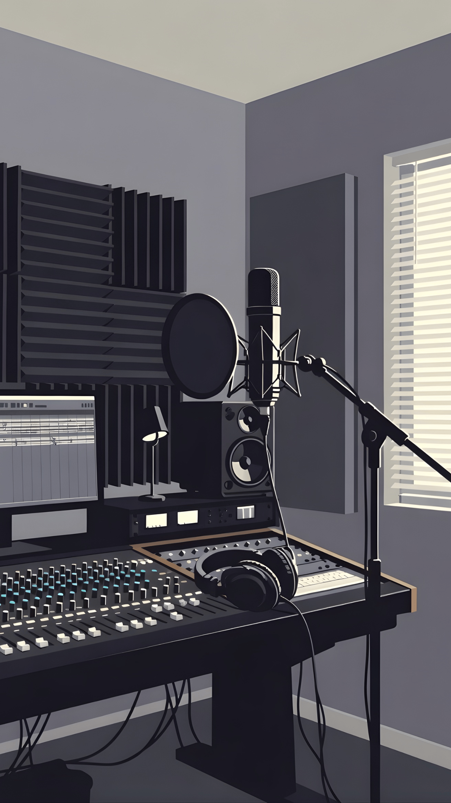 Elevate your phone with music-themed wallpapers. High-resolution visuals of instruments, soundwaves, and studio setups. Ideal for beatmakers, composers, and music enthusiasts.