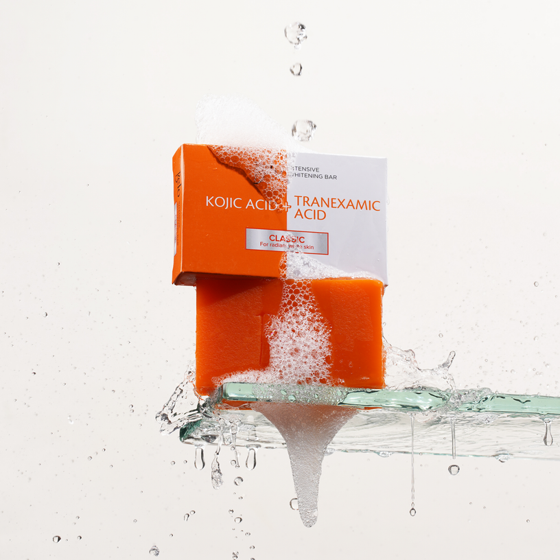 Belo Classic Intensive Whitening bar designed for dark spot and pigmentation care, 65g.