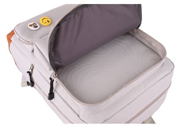 Roblox-inspired pixel game backpack designed for primary school children.