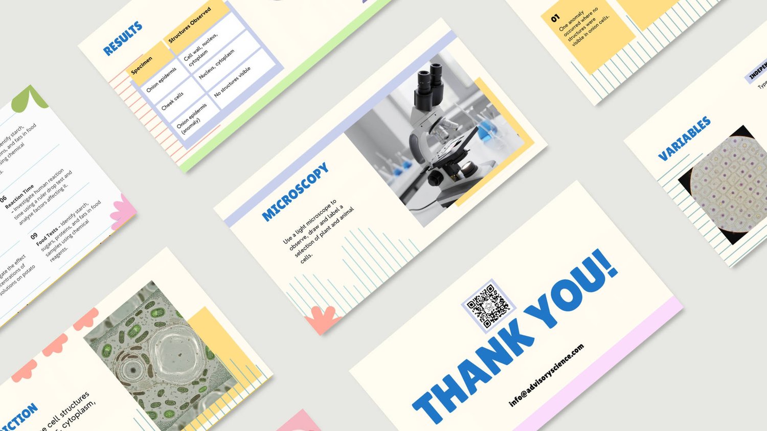 80-page biology practicals revision with osmosis and photosynthesis slides visible