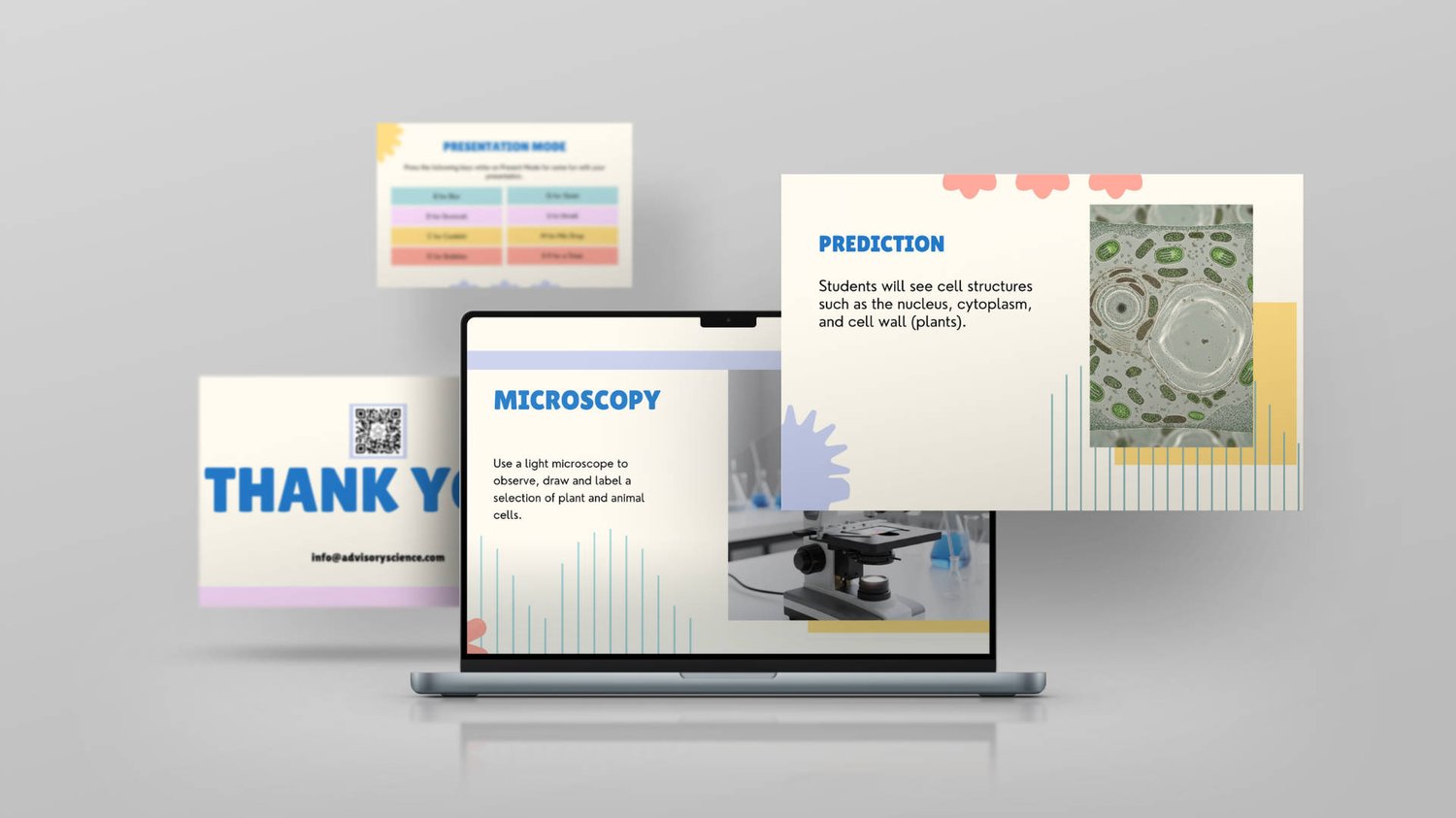 Required practicals teaching resource with variables table and evaluation section displayed