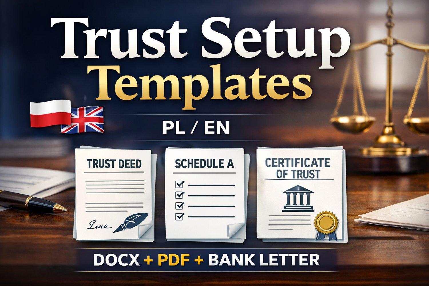 Trust Setup Templtes PL/EN