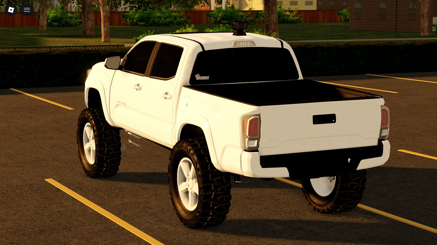 Roblox Tacoma truck front view