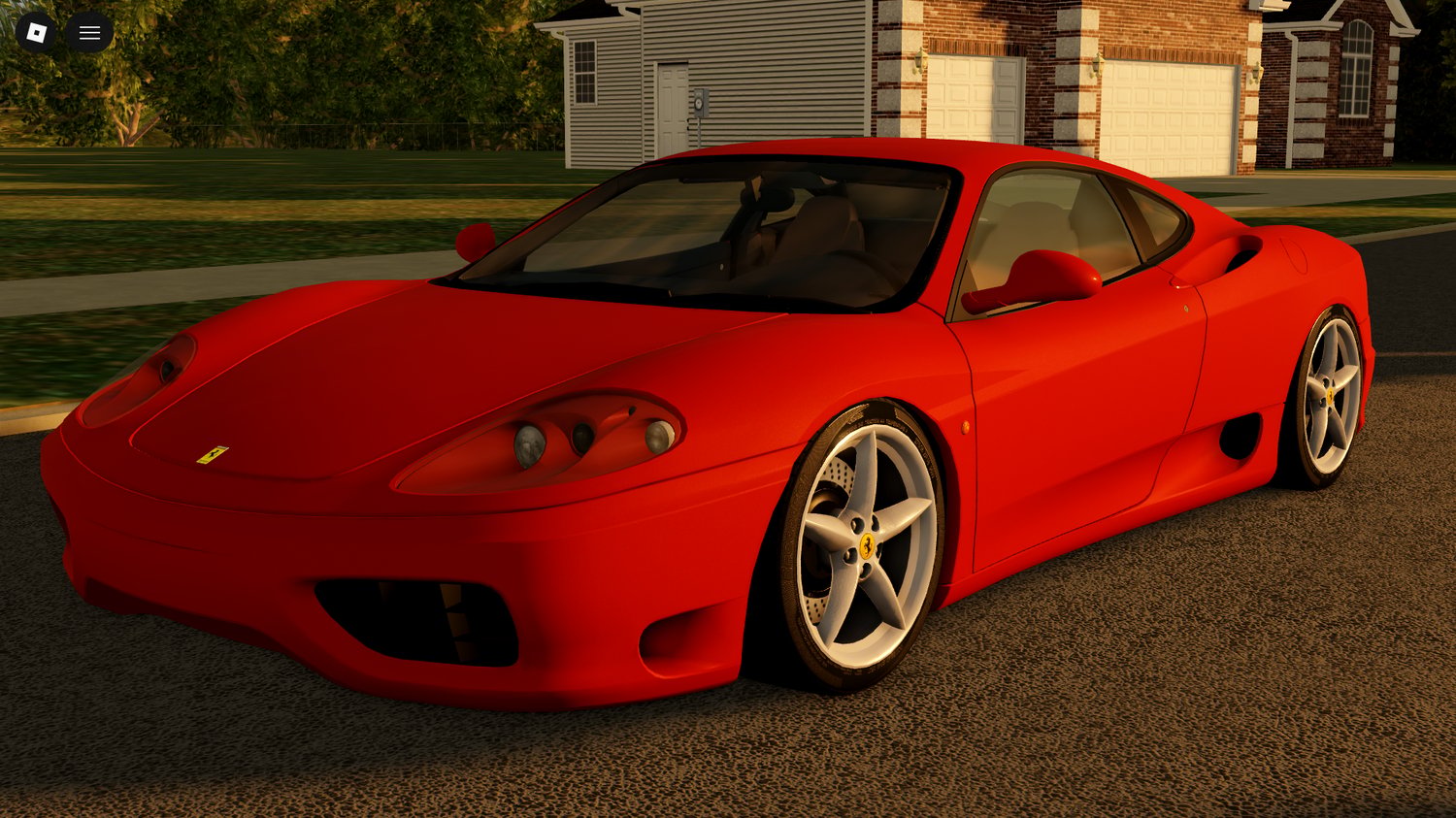 Sleek sports car Roblox vehicle