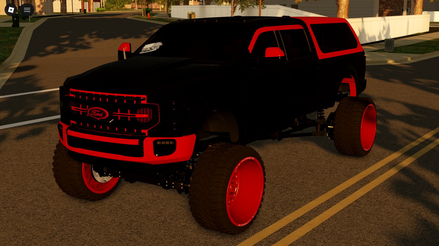CX F250 openable doors Roblox vehicle