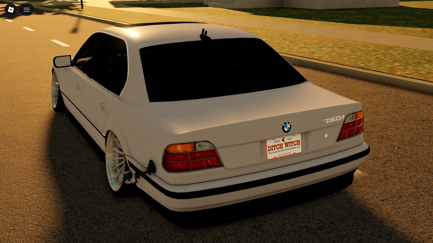 Working CX BMW E38 vehicle Roblox