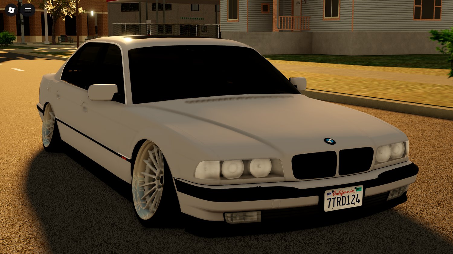 BMW E38 openable doors Roblox