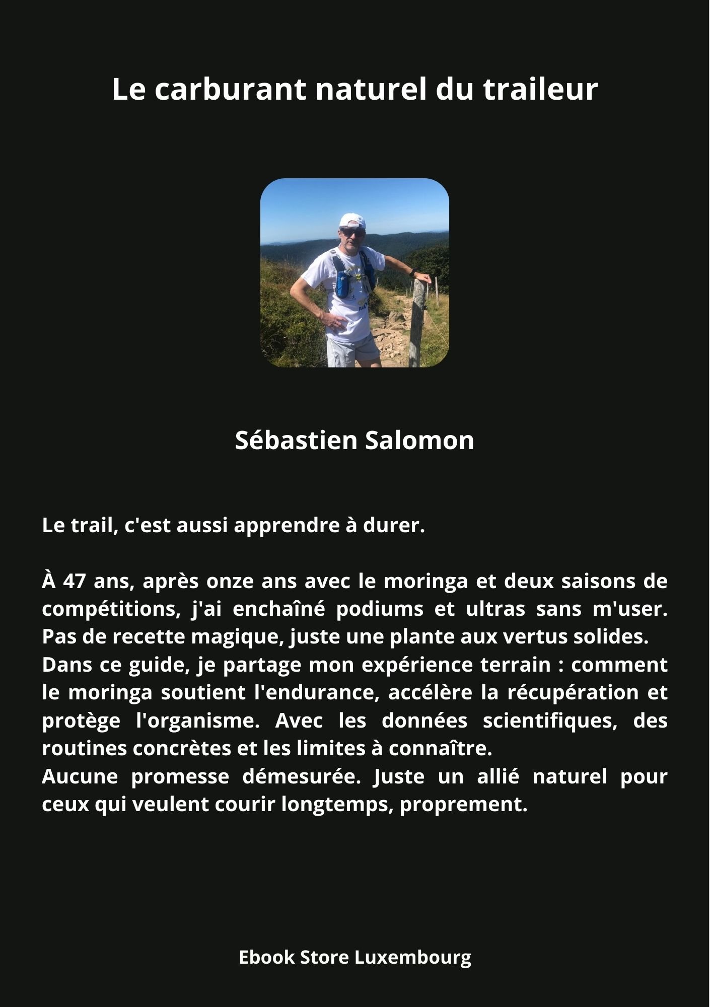Ultra trail  - course à pieds - moringa - Ebook - guide