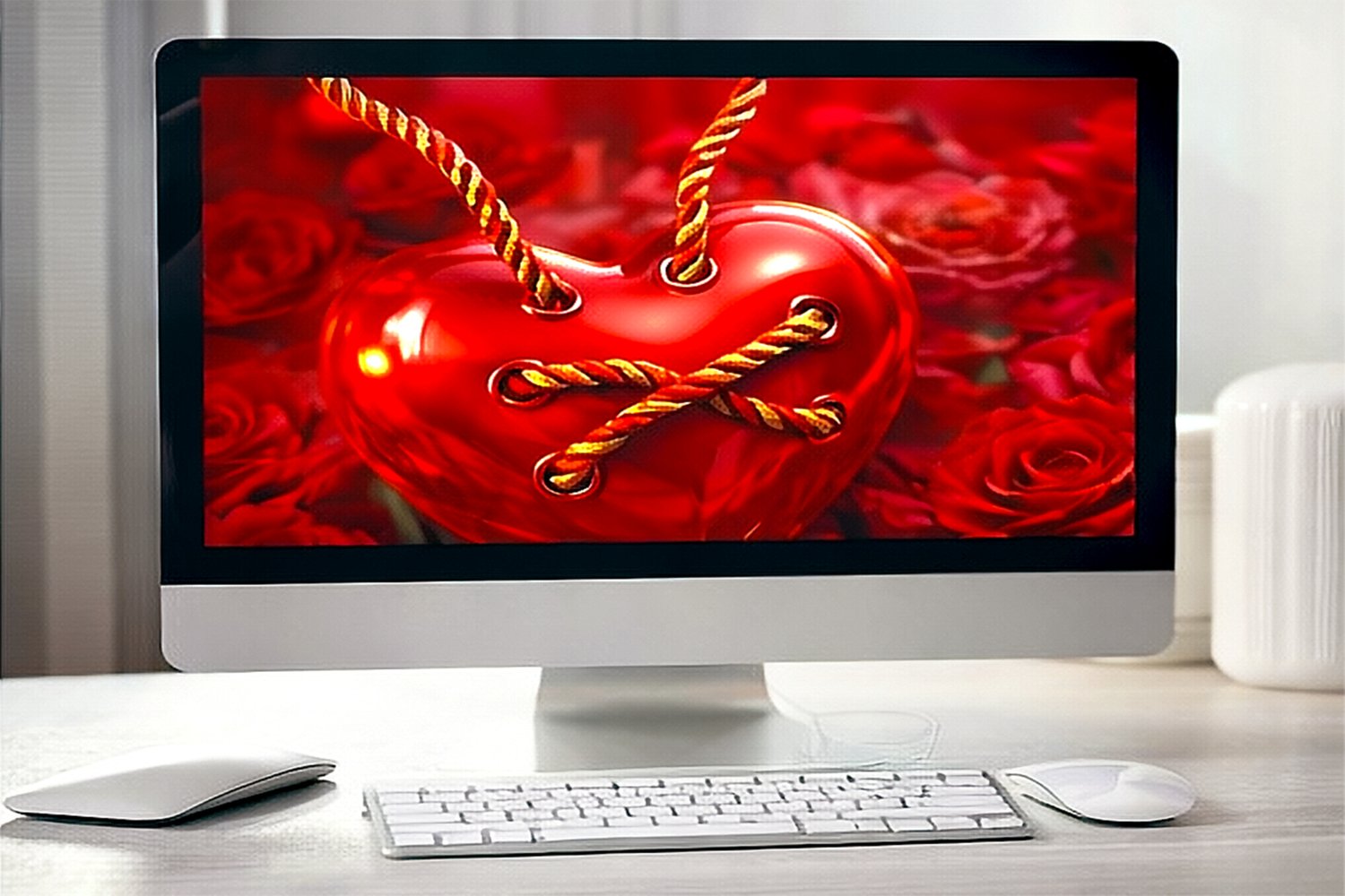 valentines wall art, poetic love art, passion symbolism, romantic aesthetic, editorial romance, twisted in love •	dark romance art •	romantic heart artwork •	luxury love art •	red heart roses