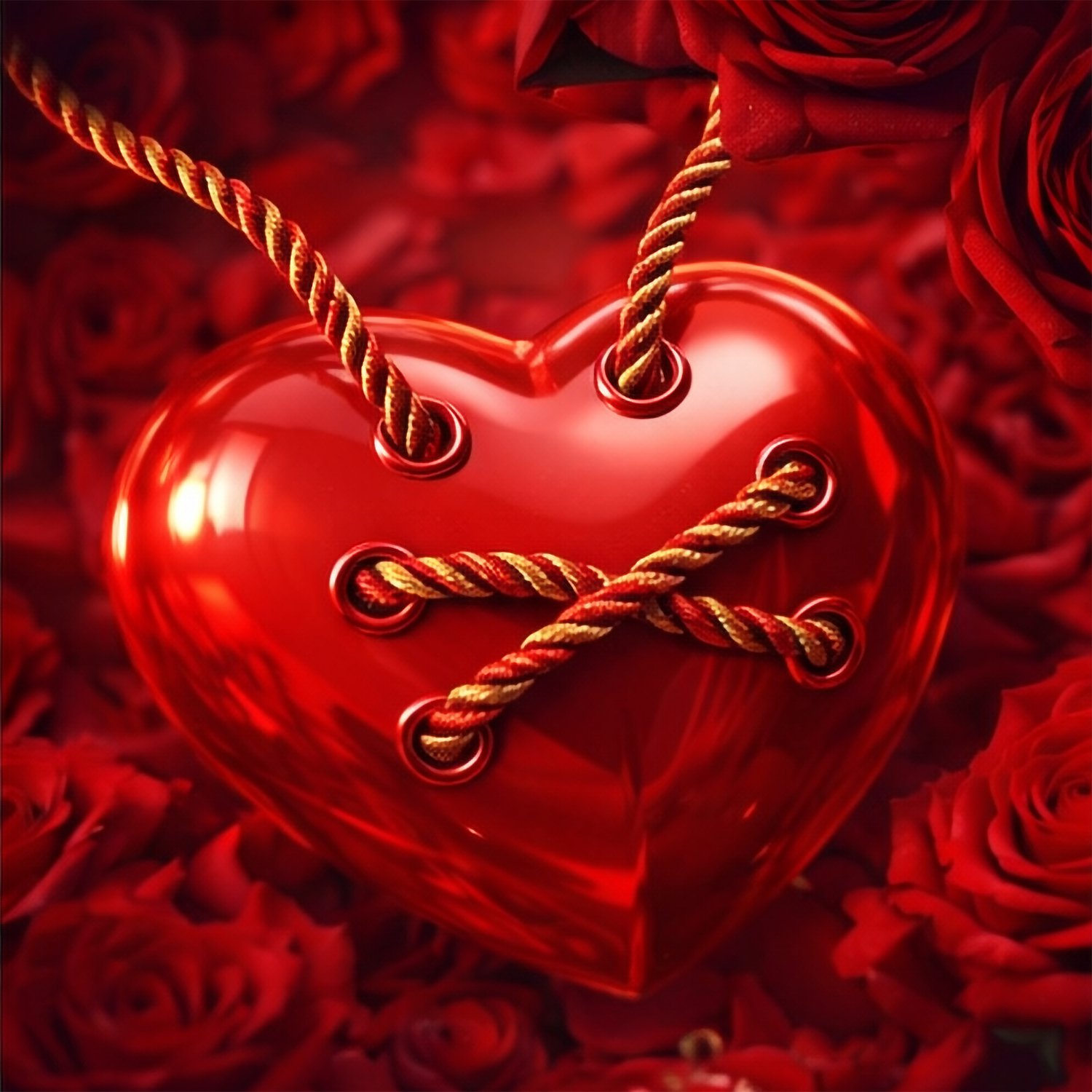 valentines wall art, poetic love art, passion symbolism, romantic aesthetic, editorial romance, twisted in love •	dark romance art •	romantic heart artwork •	luxury love art •	red heart roses