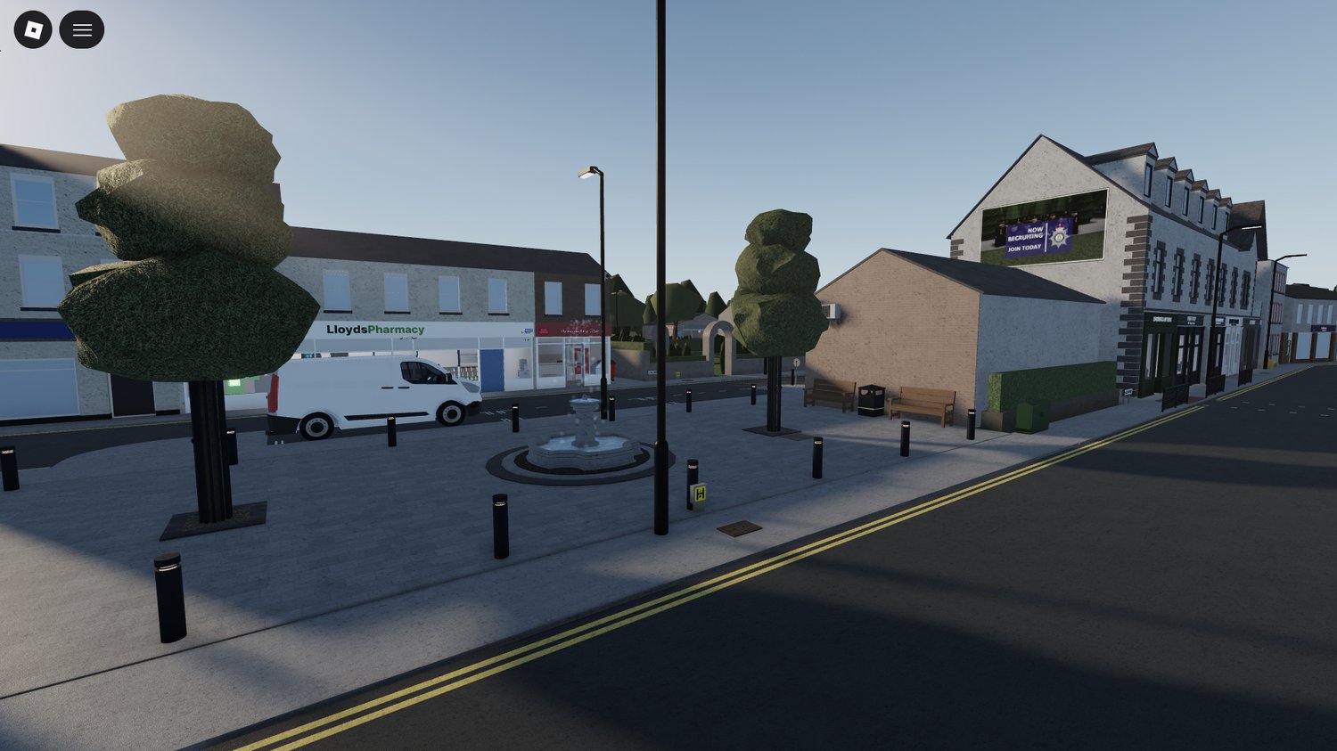 Free British City – Roblox Scripted Realistic Roleplay Map