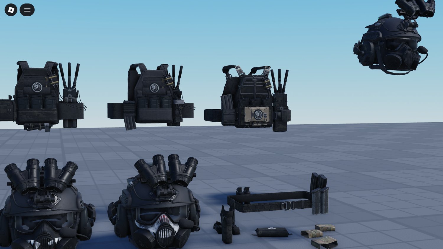 SCP containment and escape gameplay assets in Roblox