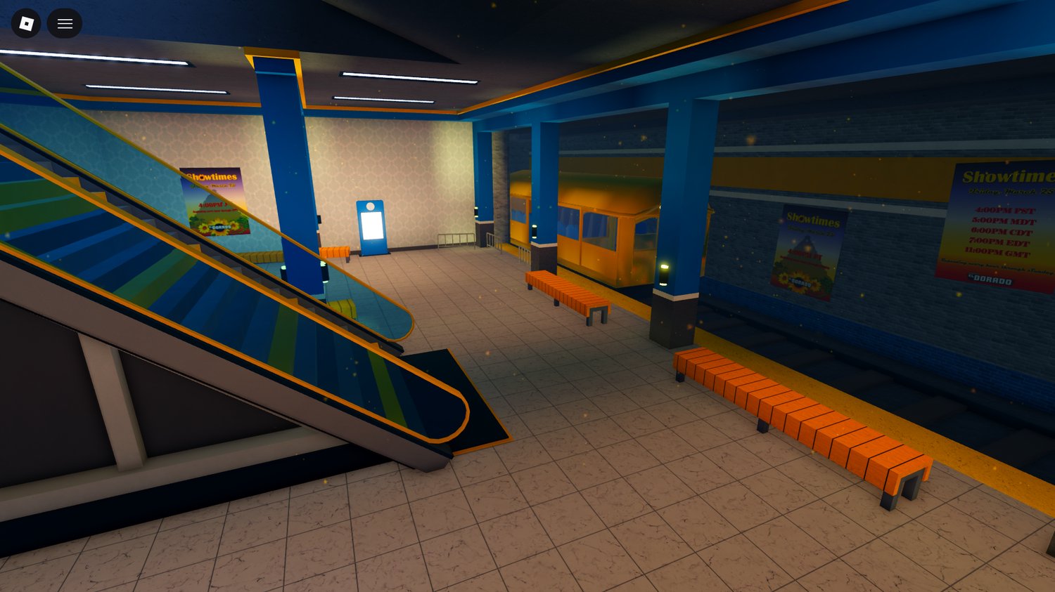 Roblox event map filled with sunflower decorations
