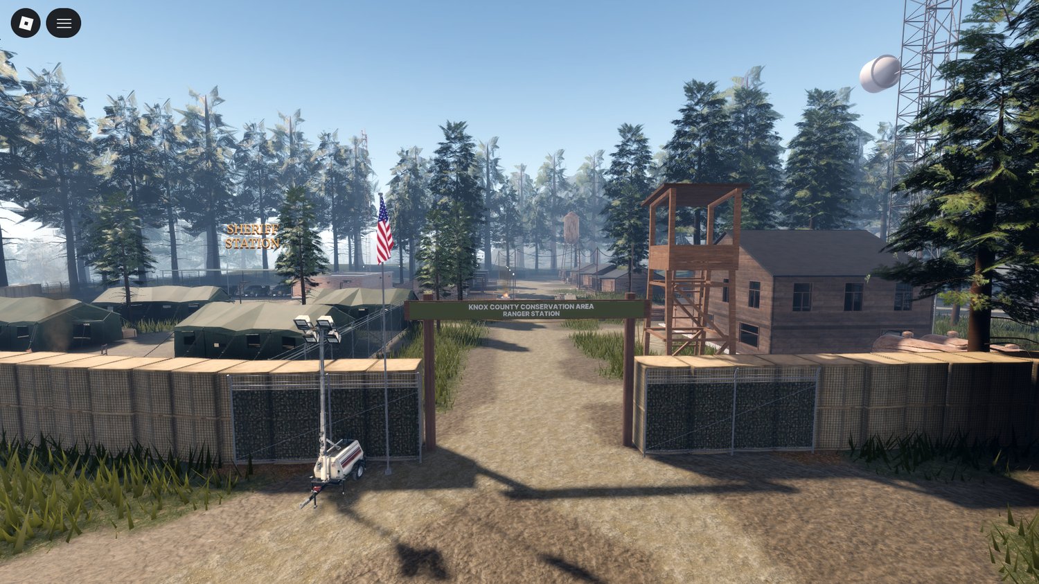 Multiplayer survival city with vehicles in Roblox