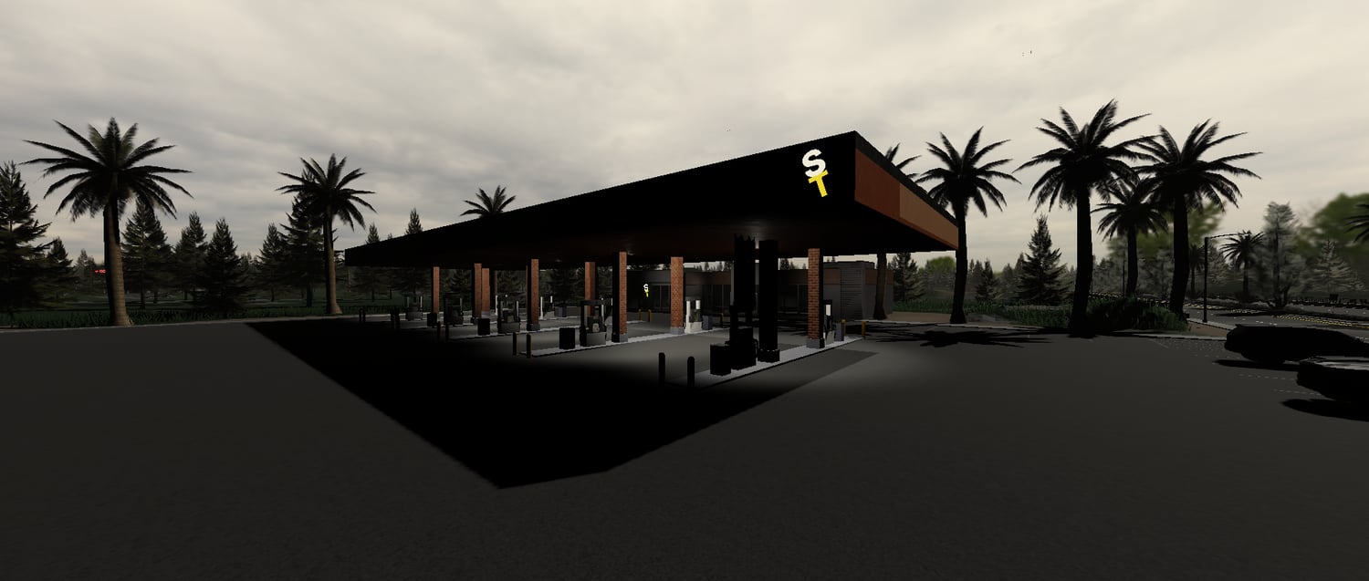 Realistic urban environment for Roblox roleplay