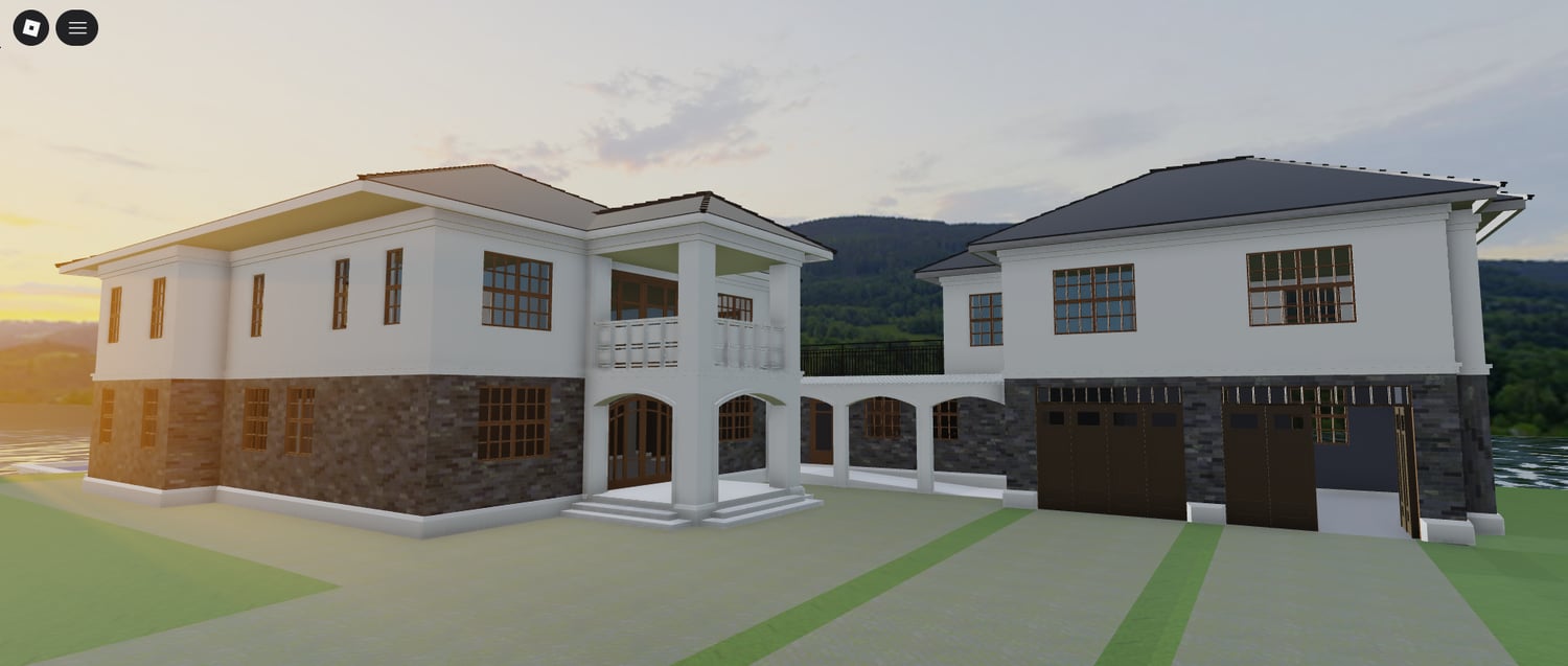 Roleplay-ready empty family home in Roblox
