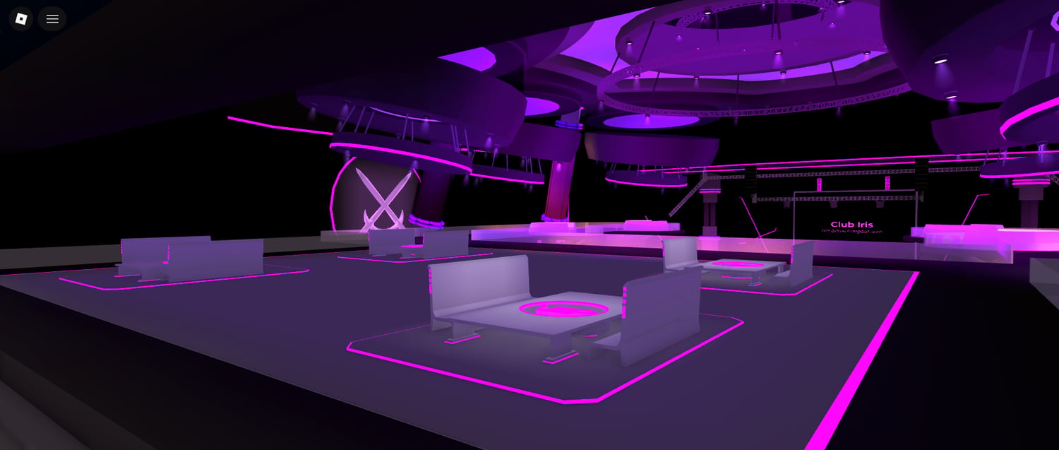 Modern nightlife venue for Roblox roleplay