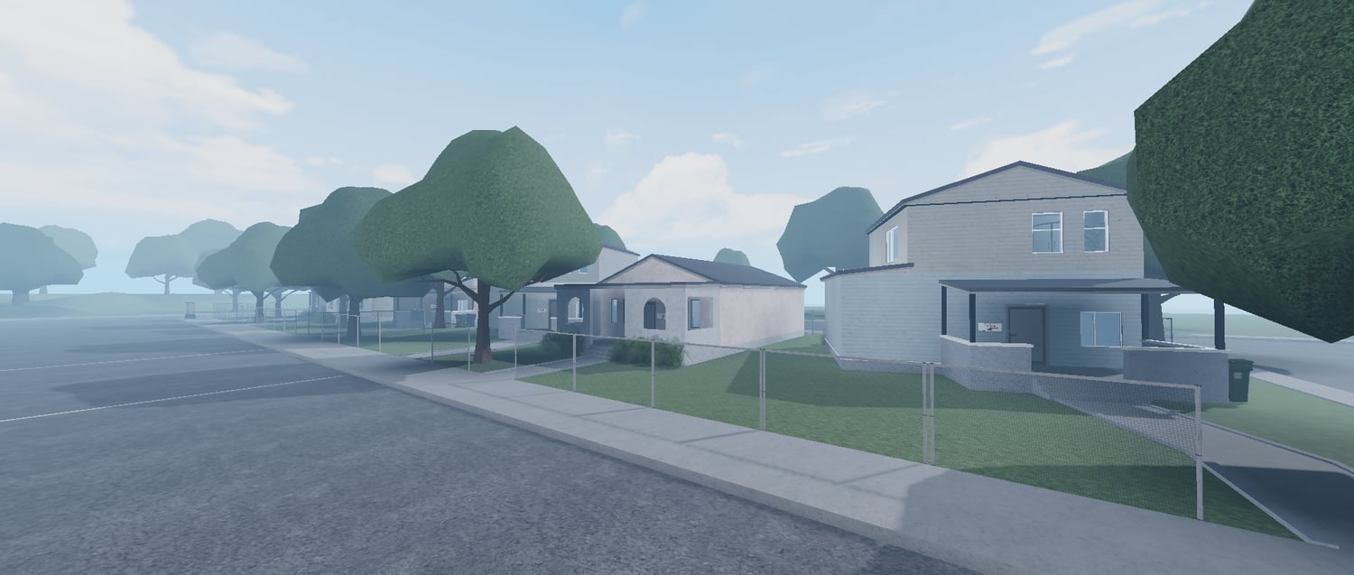 Life roleplay environment in a Roblox city