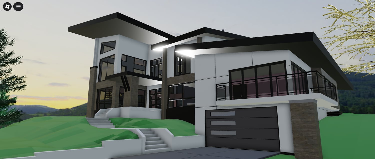 Customizable villa interior for Roblox projects