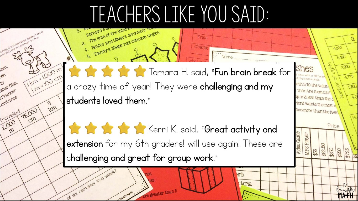 Christmas Math Enrichment Activities - December & Winter Logic Puzzle Worksheets