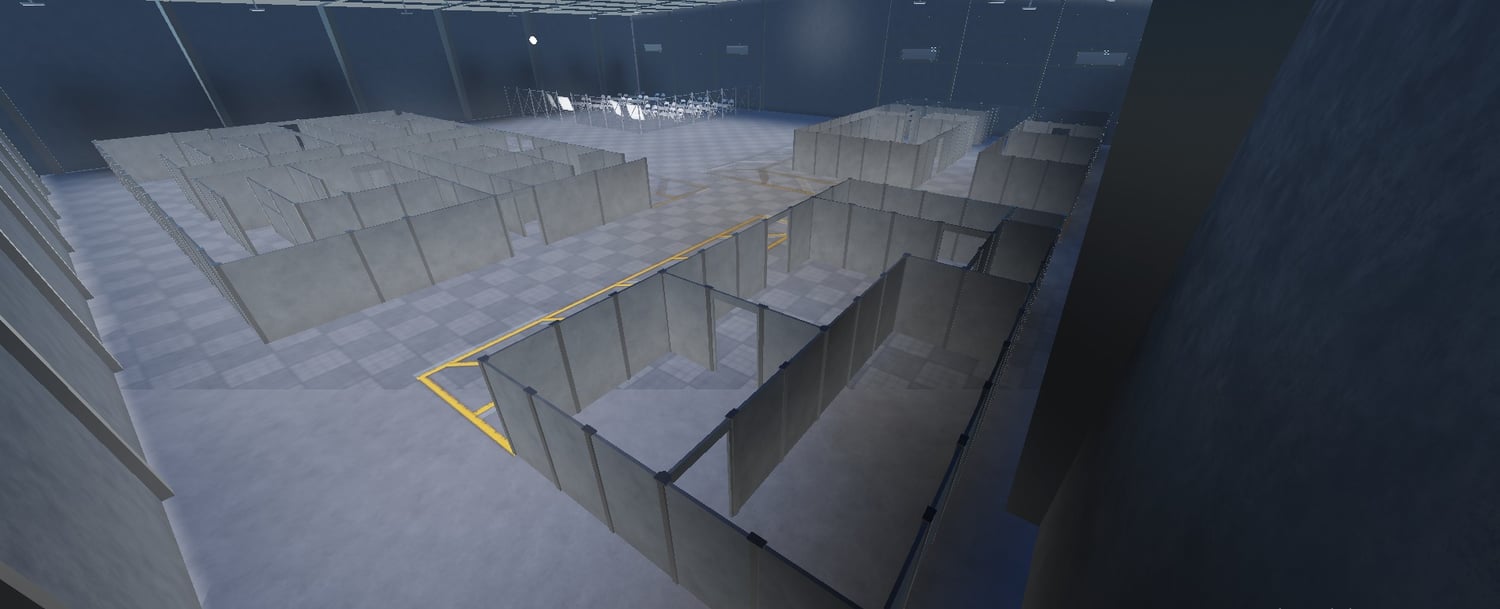 Roblox FPS Military Tactical Combat Training Facility Build Map