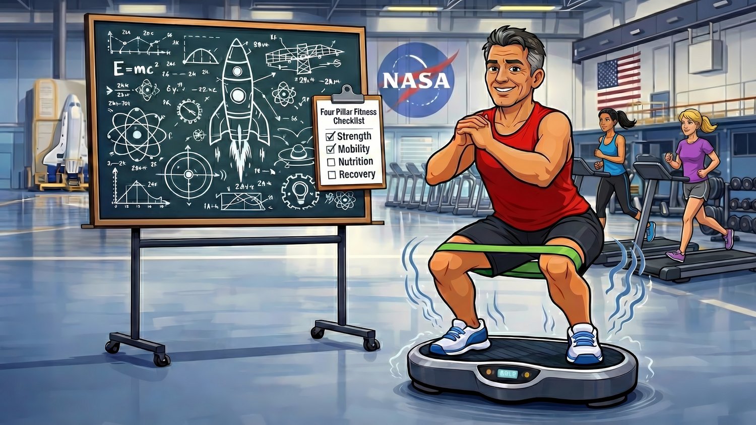 The Shaky Truth: Can Vibration Plates Really Replace Your Workout? by Stephan Earl