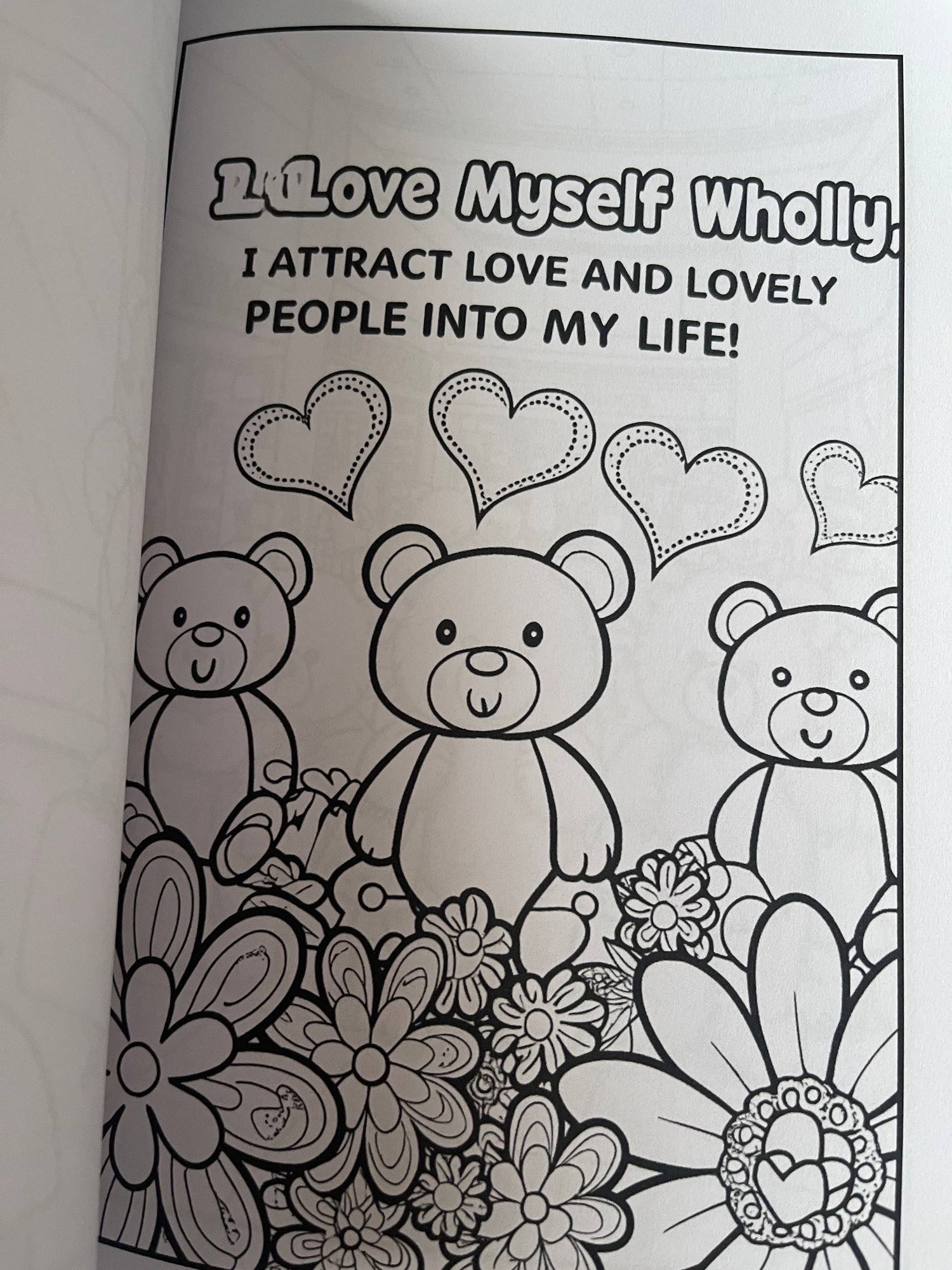 CALM CREATIVES POSITIVITEDDY Colouring Book By Dr Julie Adult Stress 