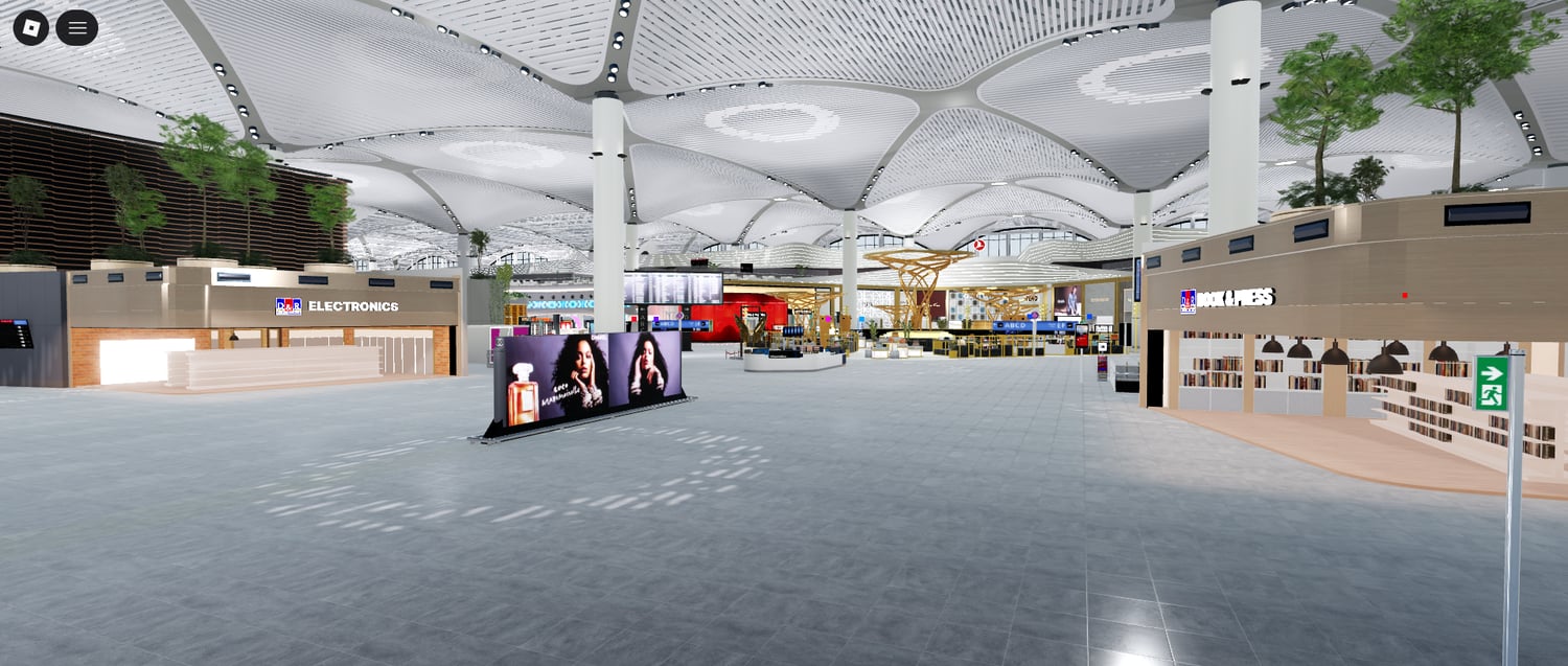 Detailed terminal architecture inspired by Turkey in Roblox