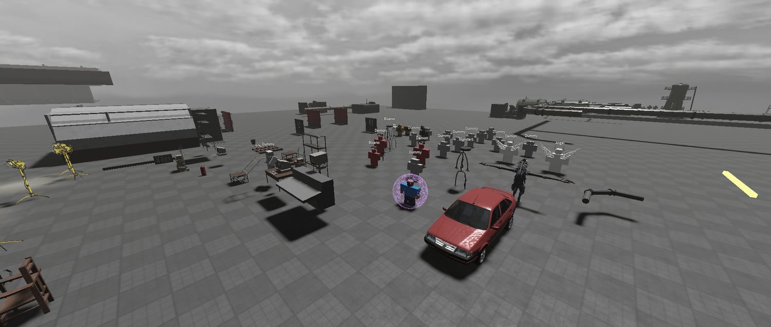 Immersive SCP bio map interior spaces