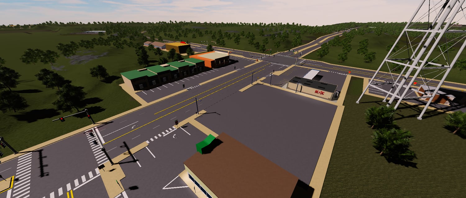 Lightweight Roblox city environment for roleplay