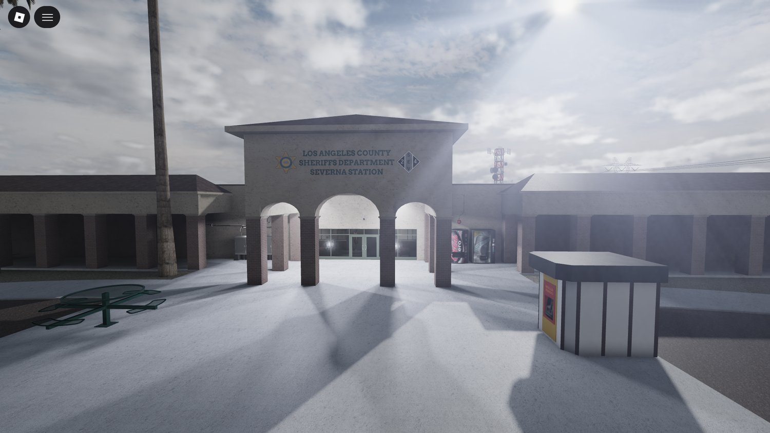 Big open-world county environment for Roblox roleplay