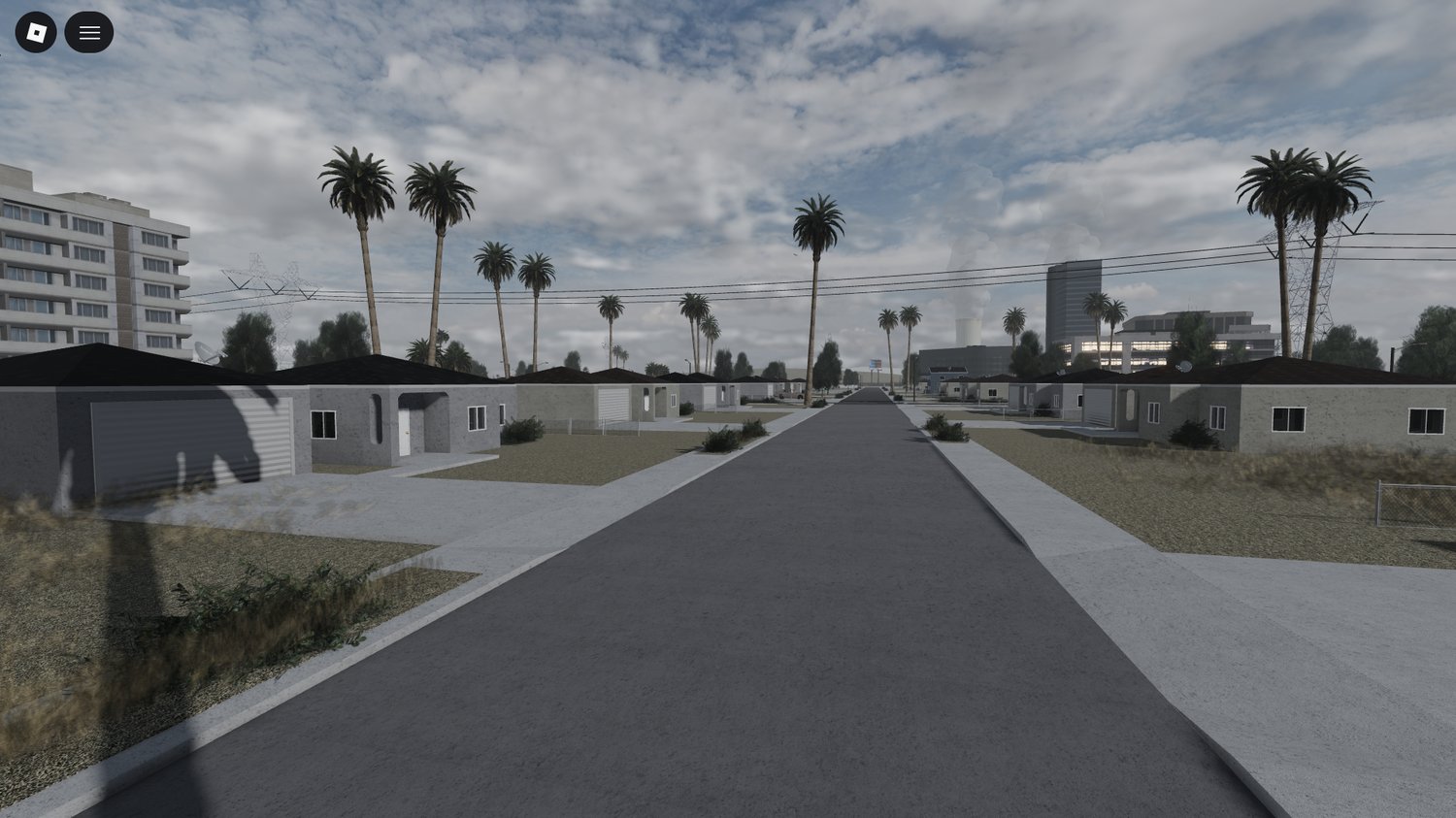 Urban layout designed for realistic Roblox gameplay
