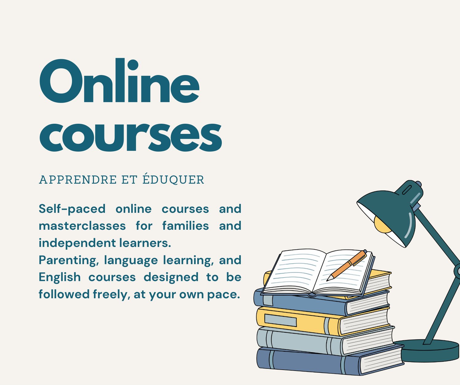 Formations en ligne, pour apprendre en famille