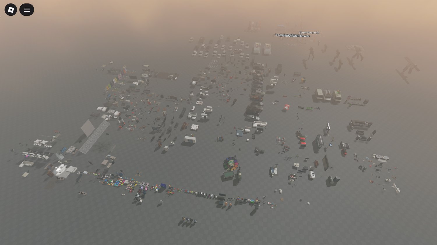Huge Roblox asset pack with many different items