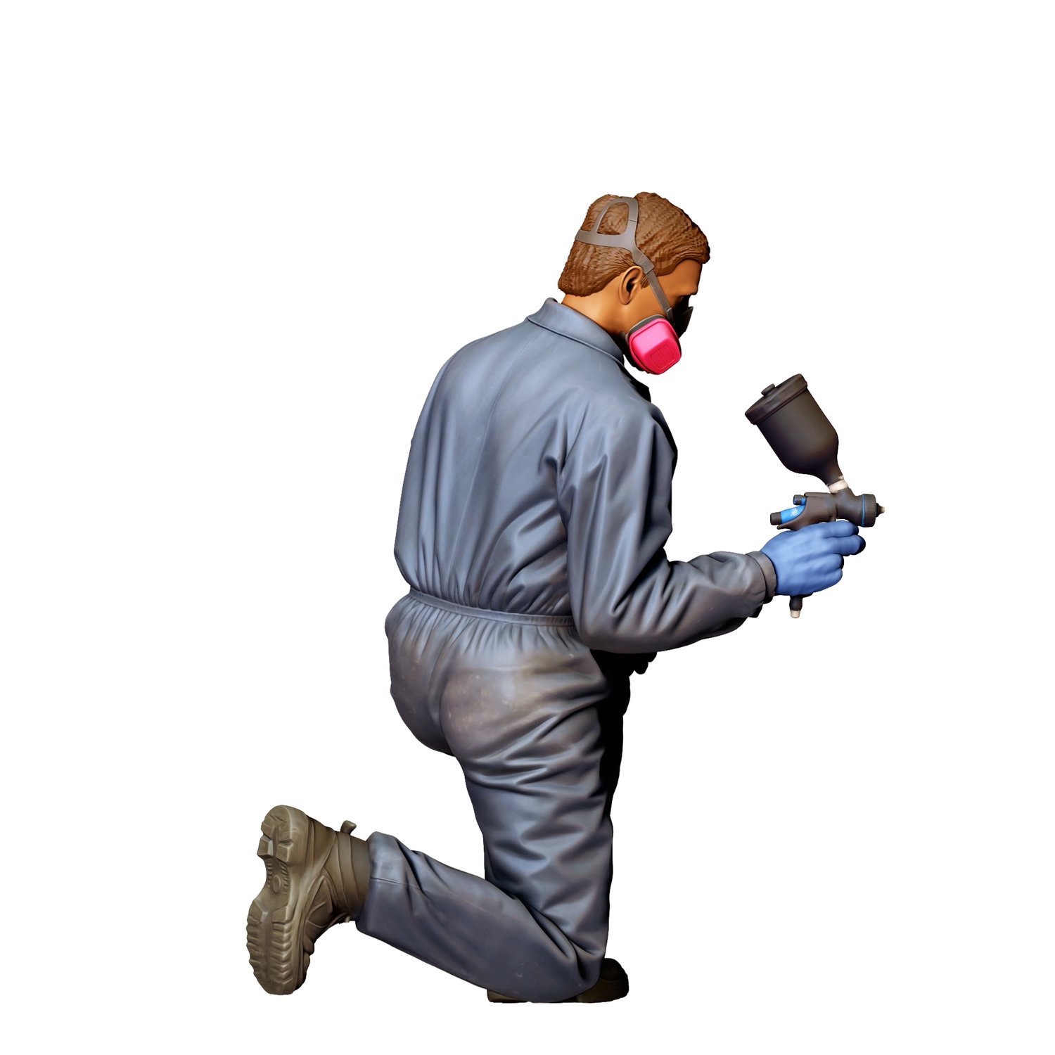 3DP miniatures, N3 Car Painter