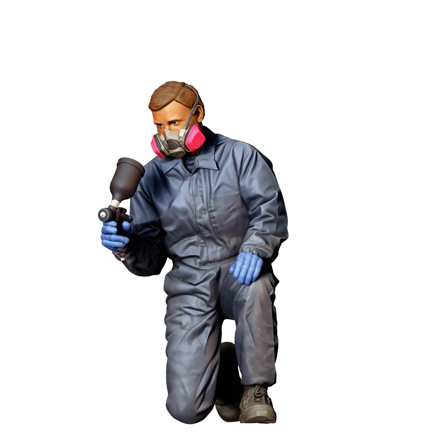 3DP miniatures, N3 Car Painter