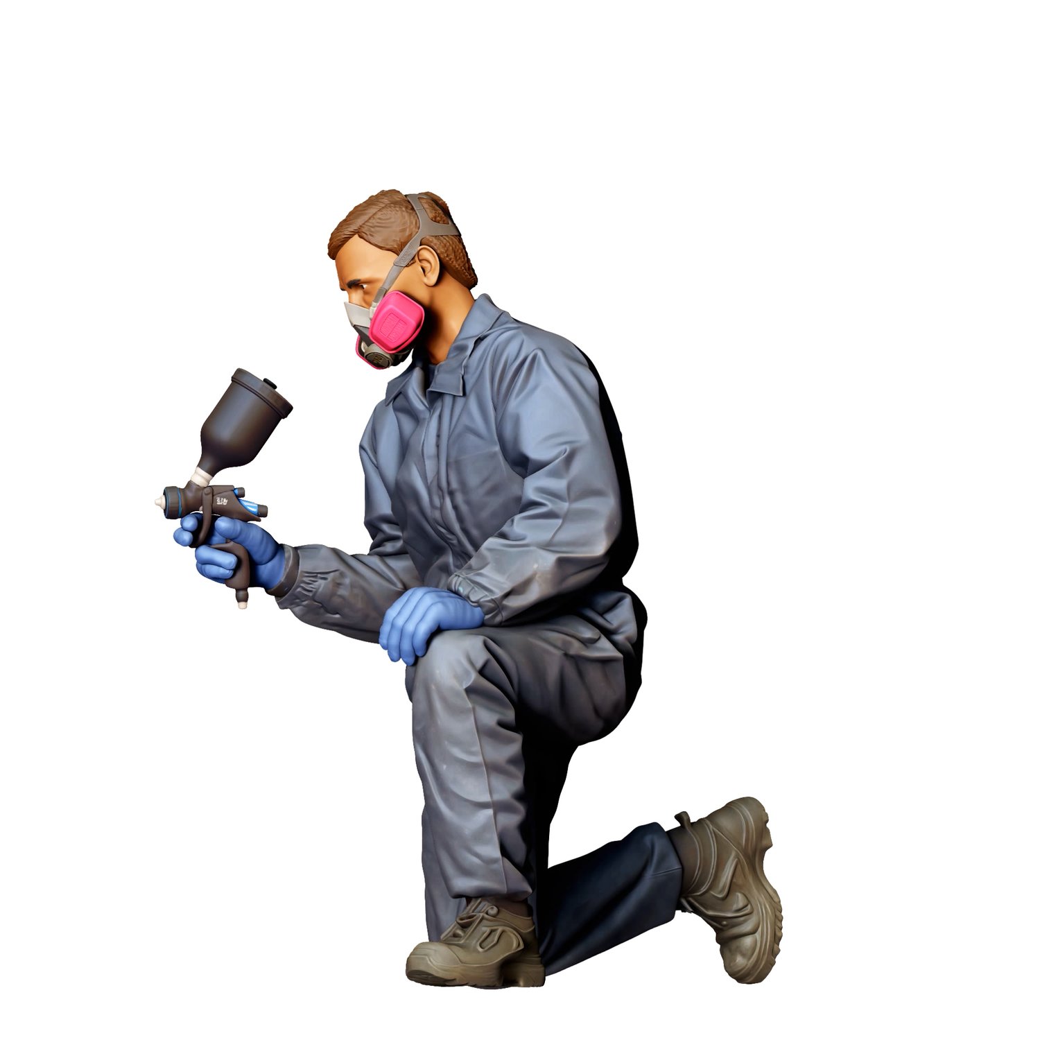 3DP miniatures, N3 Car Painter