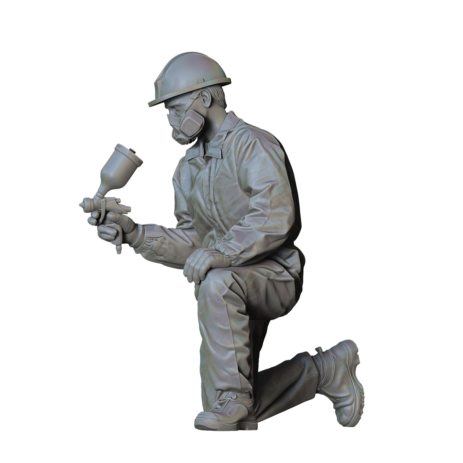 3DP miniatures, N3 Car Painter