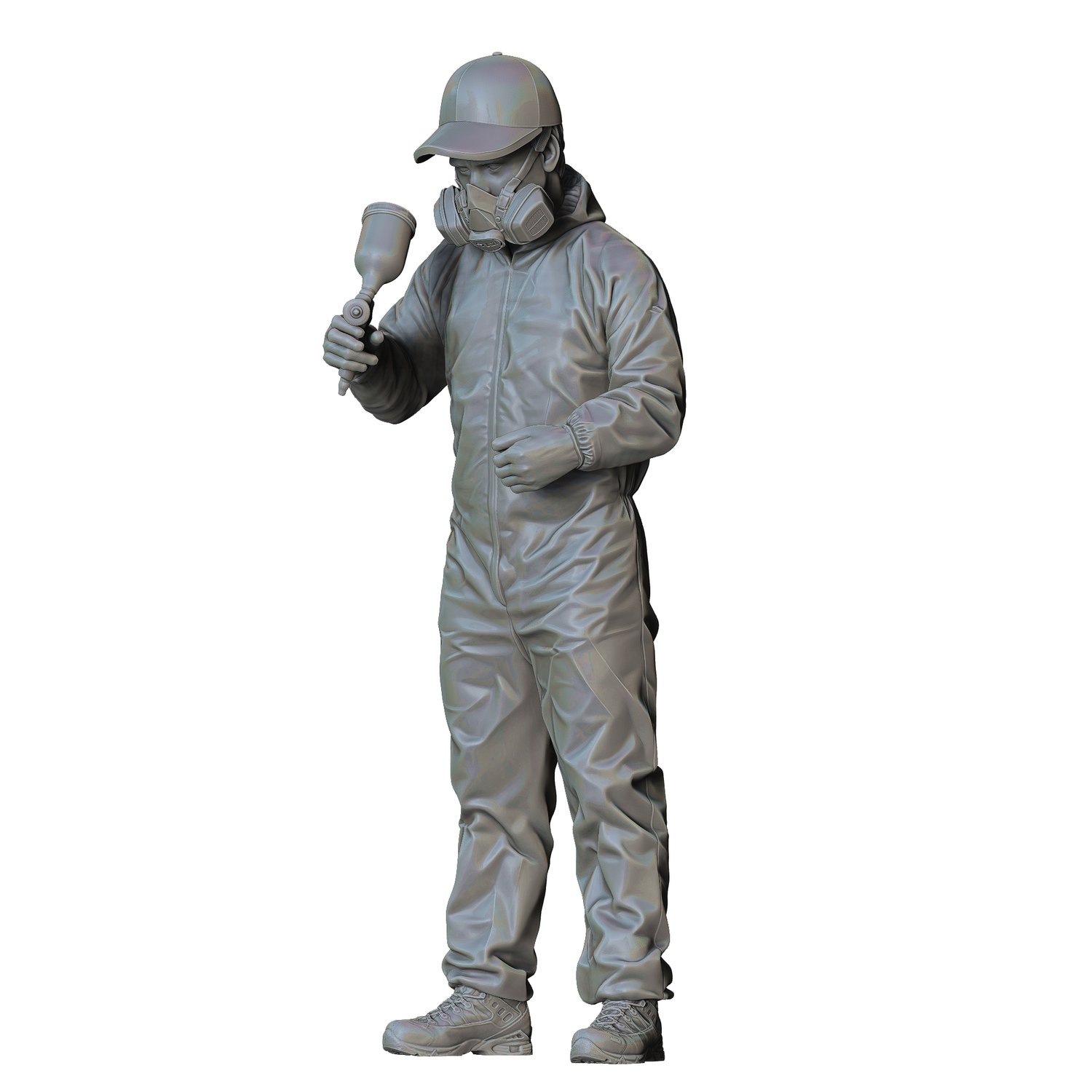 3dP Miniatures, N4 Car Painter