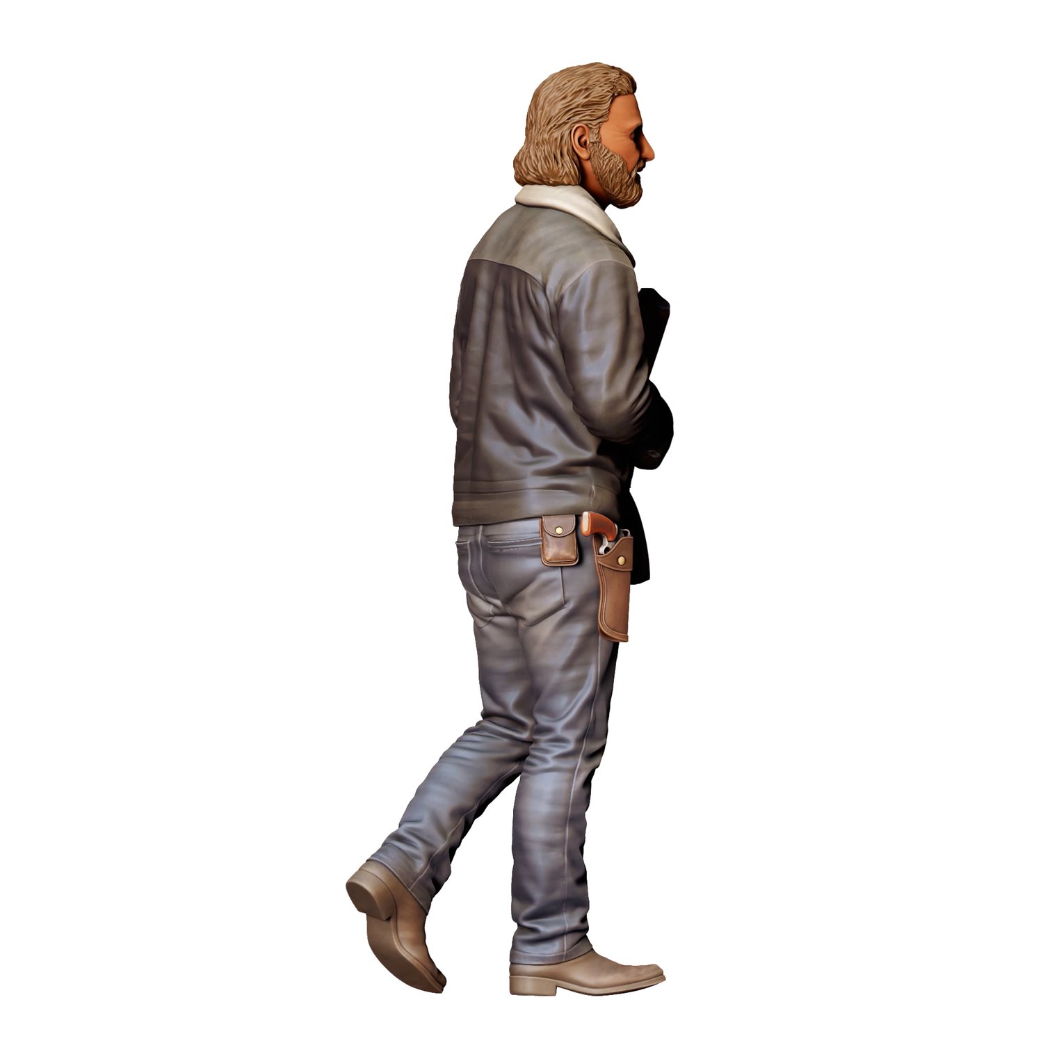 3DP Miniatures, N1 Rick Grimes Walking Dead