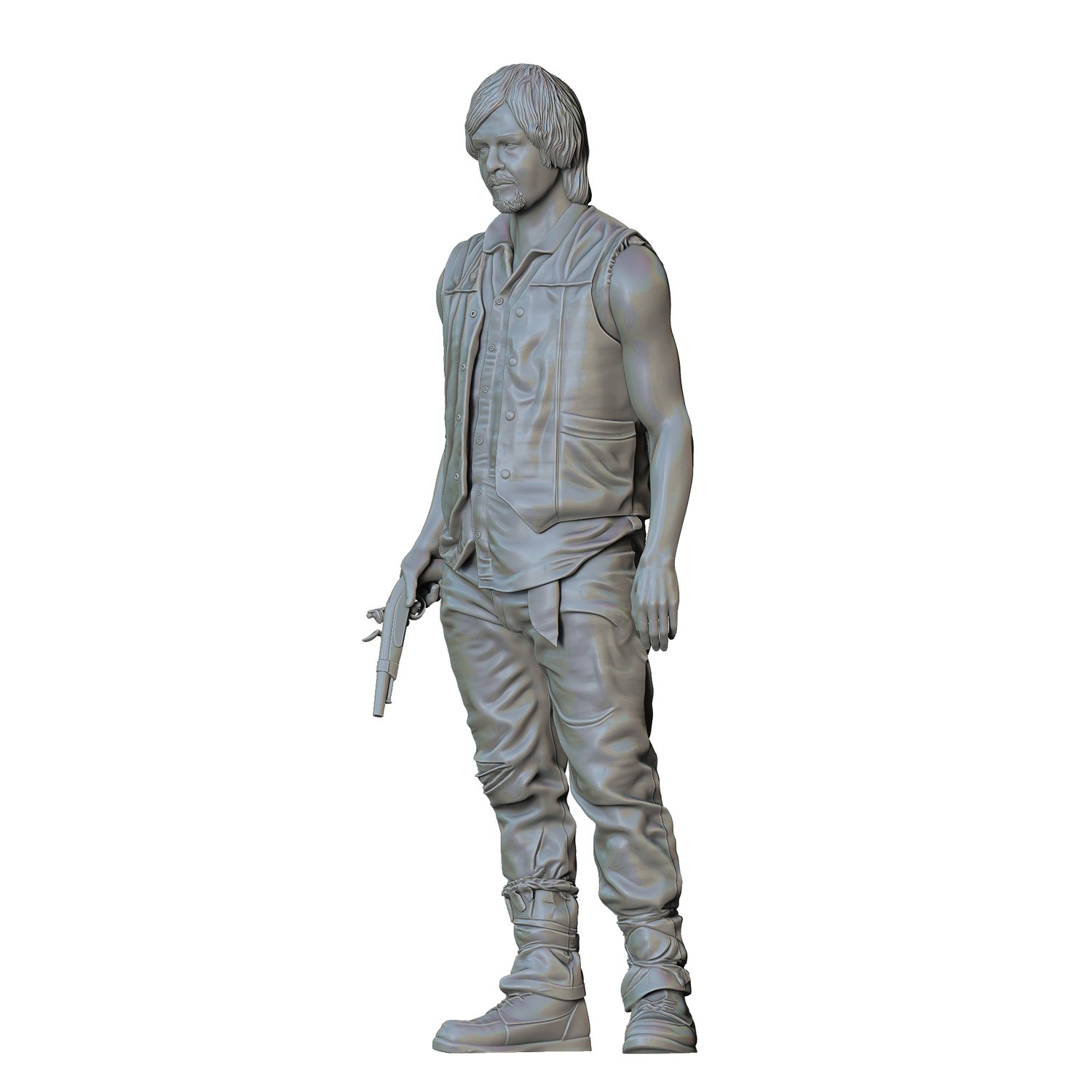 3DP Miniatures, N2 Daryl Dixon Walking Dead