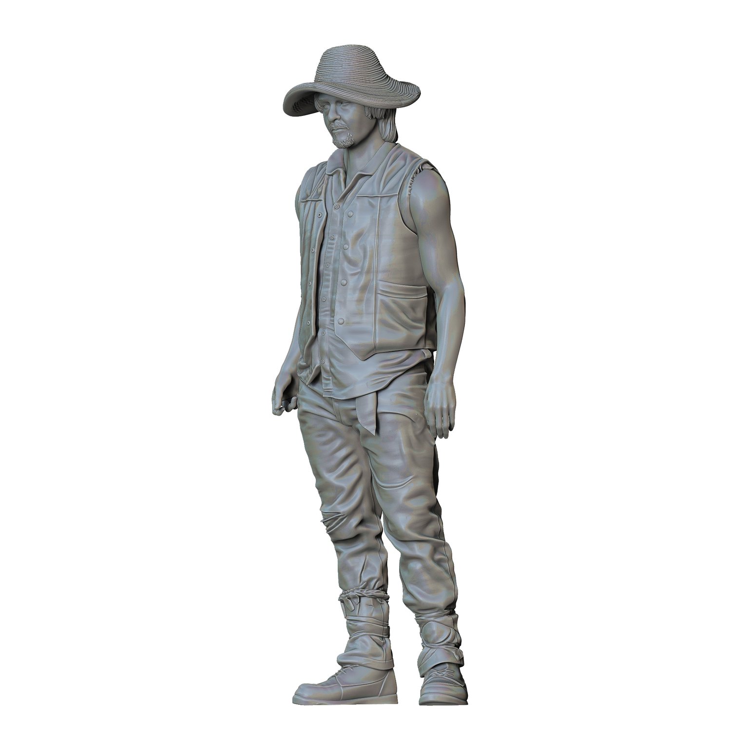 3DP Miniatures, N2 Daryl Dixon Walking Dead
