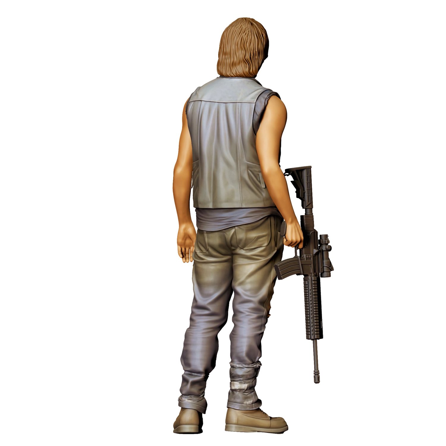 3DP Miniatures, N2 Daryl Dixon Walking Dead