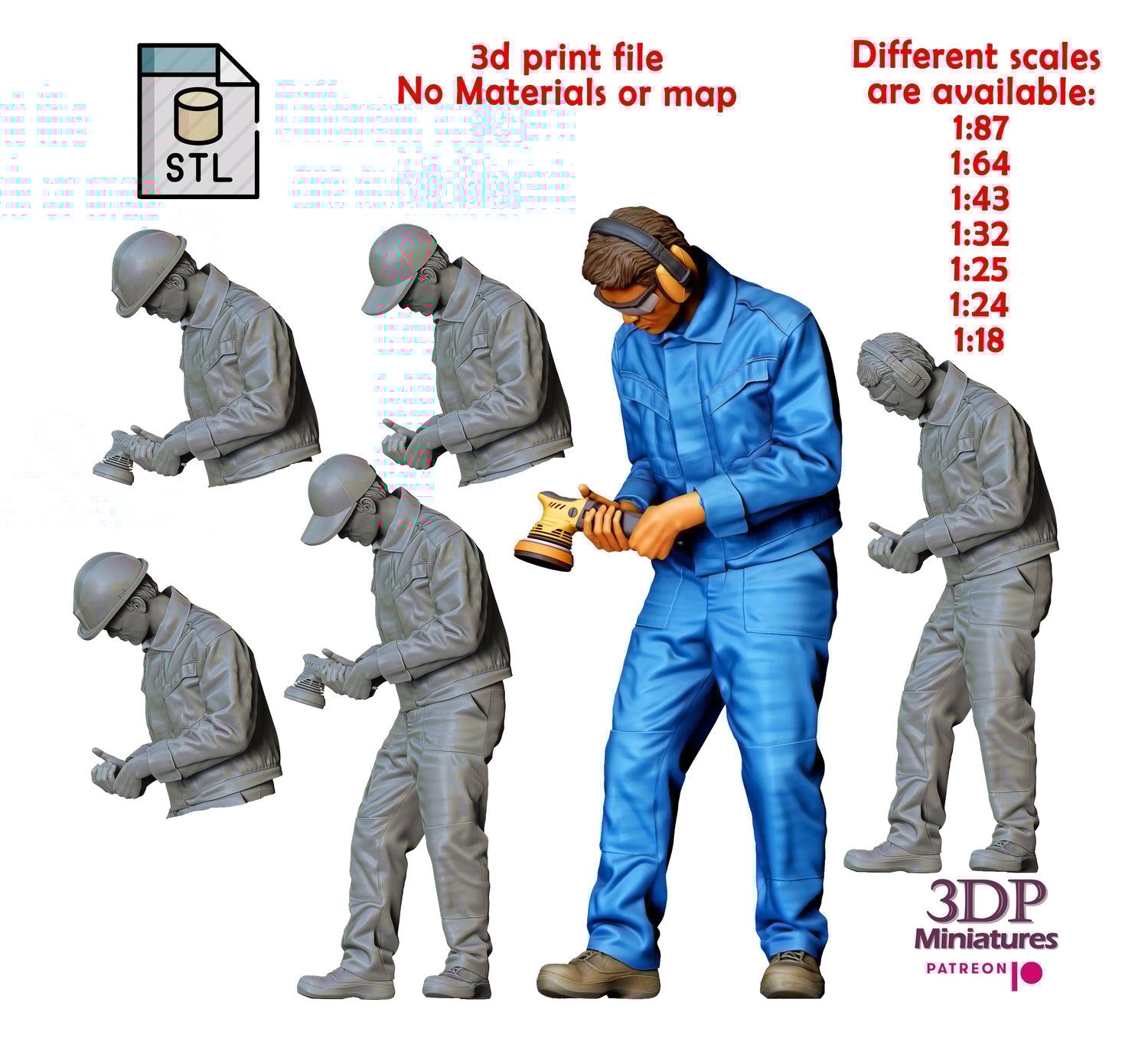 3DP Miniatures, N5 Auto Body Repair