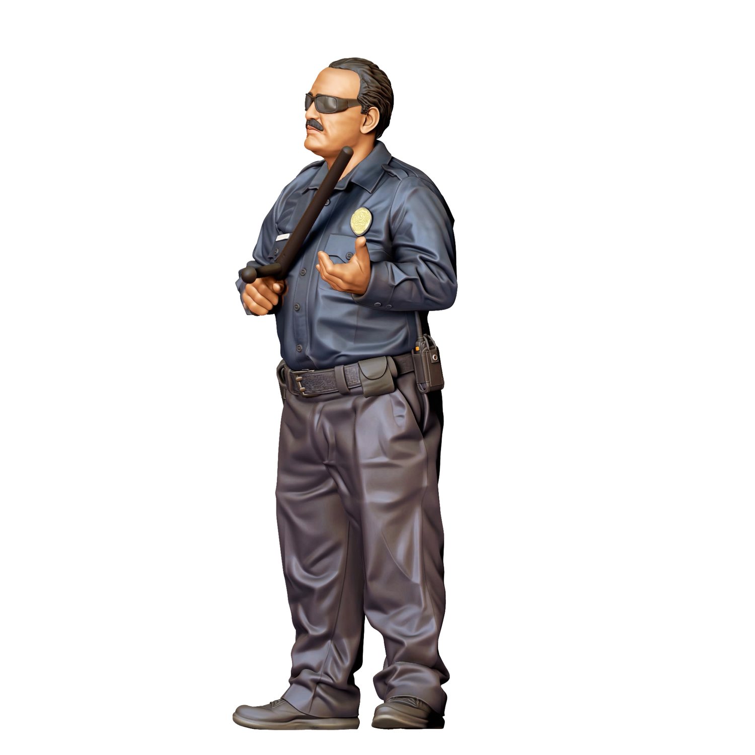 3DP Miniatures, N1 Police Officer with a baton