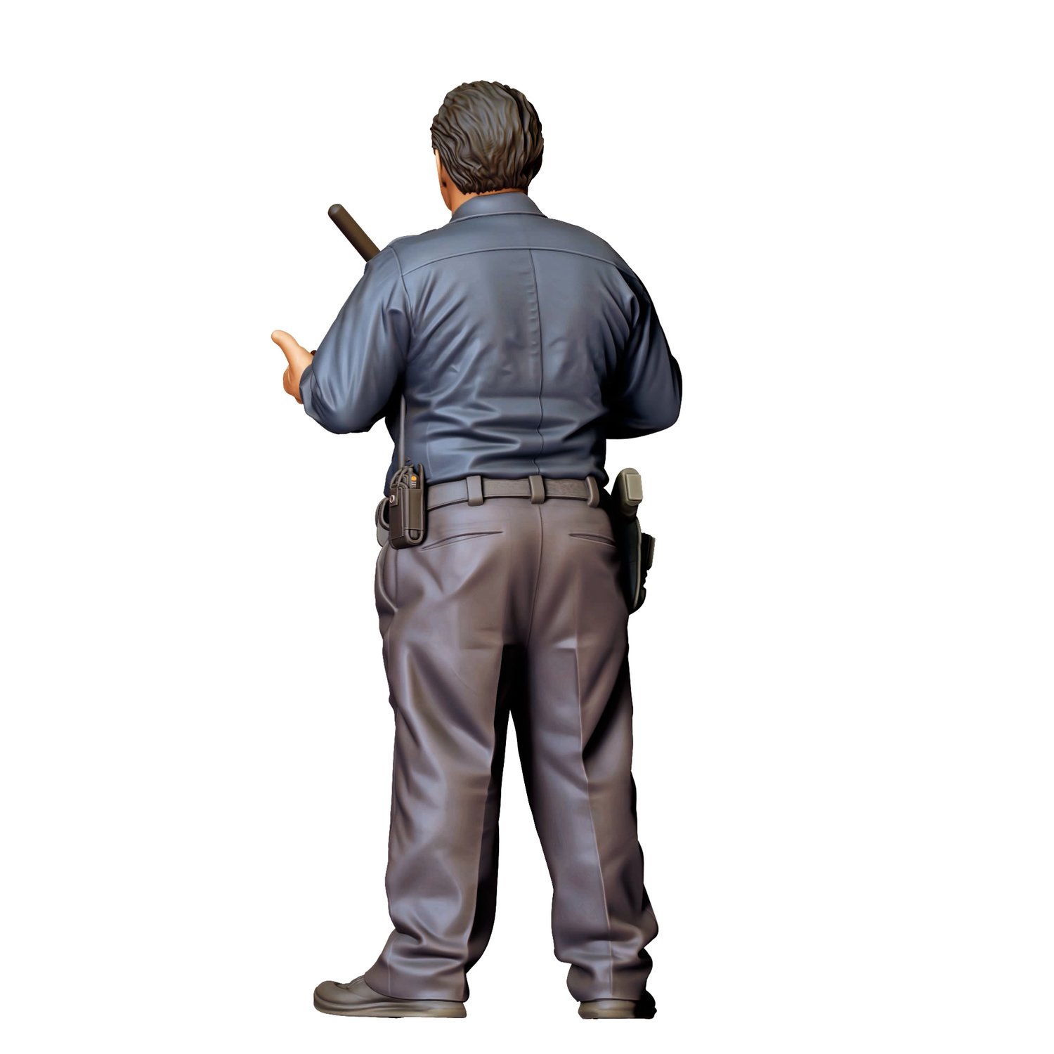 3DP Miniatures, N1 Police Officer with a baton